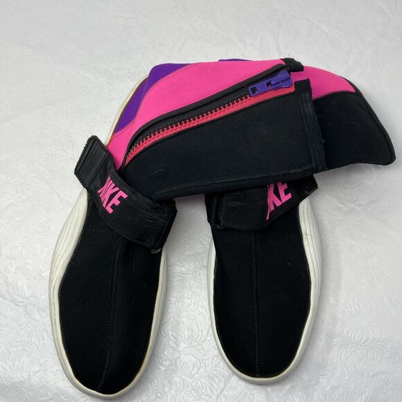 VTG Nike Aqua Sock High Booties Water Shoes Boots Women’s Sz 13 Rare Neoprene - Picture 11 of 16
